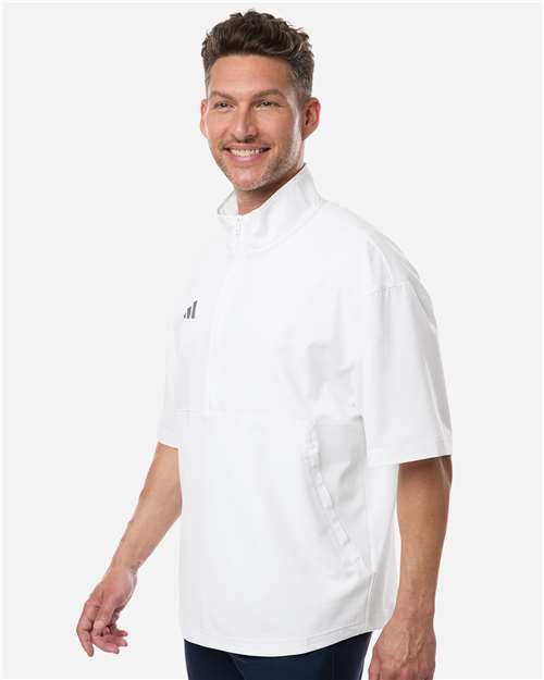 Adidas Men's Short Sleeve Quarter-Zip Pullover AT505