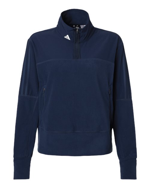 Adidas Women's Fleece Quarter-Zip Pullover A601