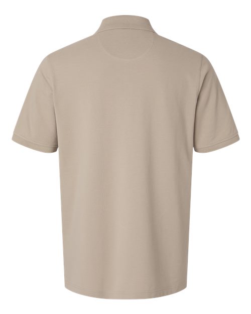 Harriton Men's Valiant Cotton Snag Protect Polo M205