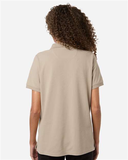 Harriton Women's Valiant Cotton Snag Protect Polo M205W