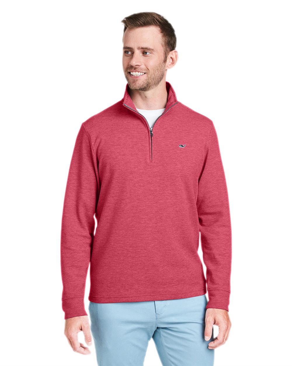 vineyard vines Men's Saltwater Quarter-Zip Pullover K002708