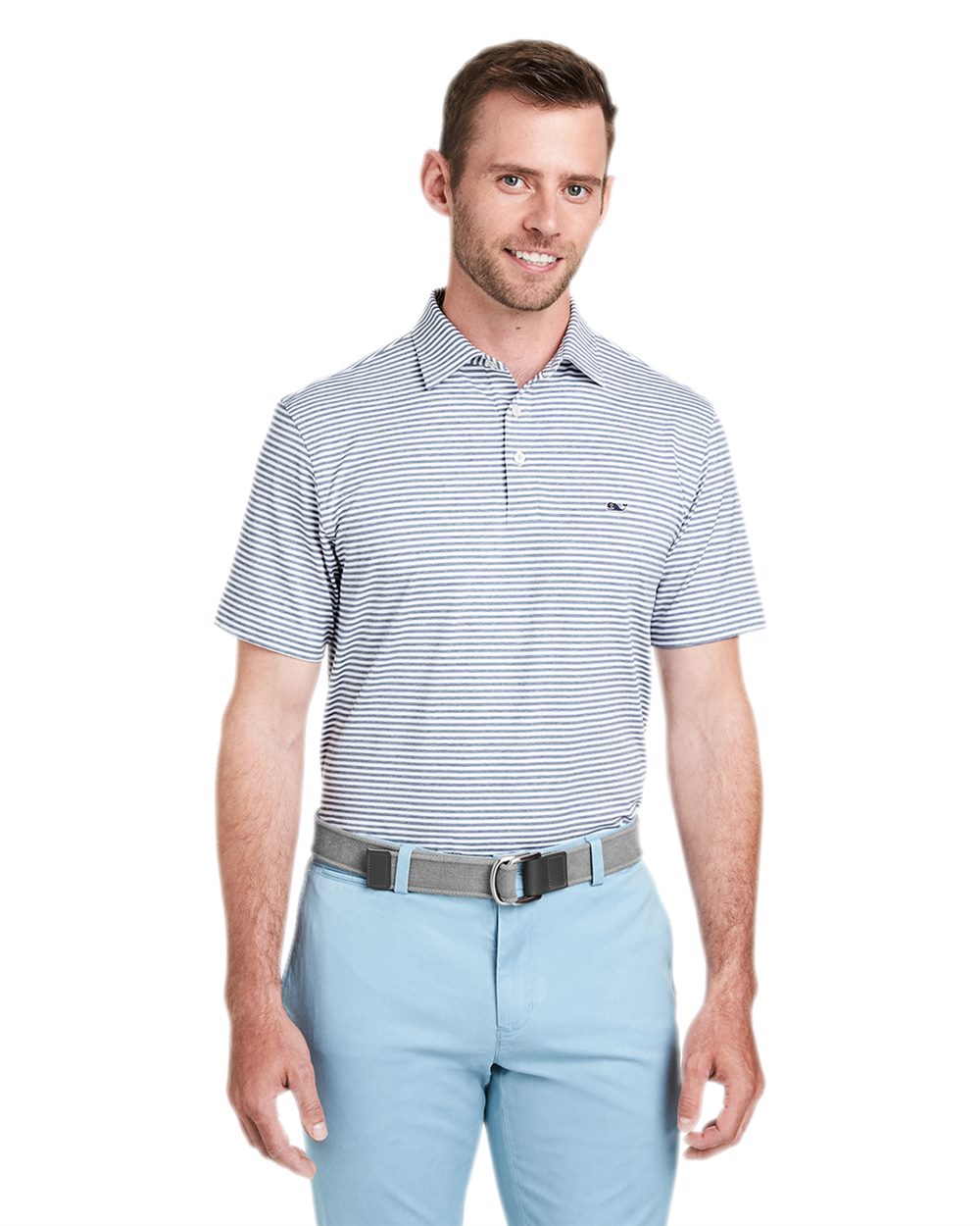vineyard vines Men's Heathered Winstead Sankaty Polo G011145