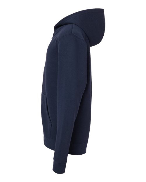 Independent Trading Co. Youth Midweight Full-Zip Hooded Sweatshirt SS4001YZ