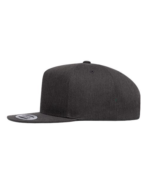 YP Classics Five-Panel Cotton Twill Snapback Cap 6007