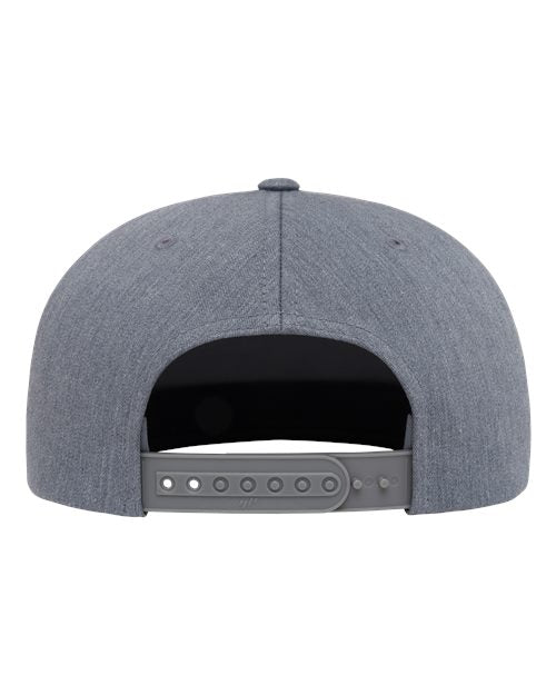 YP Classics Five-Panel Cotton Twill Snapback Cap 6007
