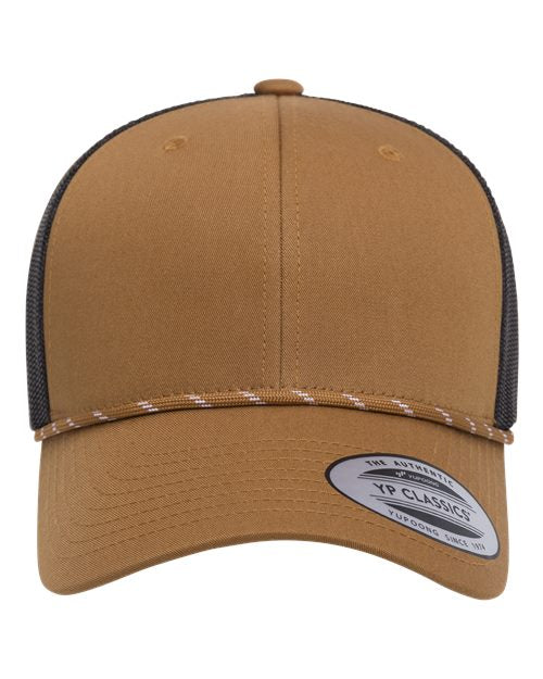 YP Classics Retro Trucker Rope Cap 6606BD