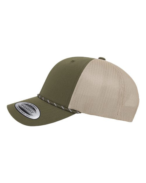 YP Classics Retro Trucker Rope Cap 6606BD