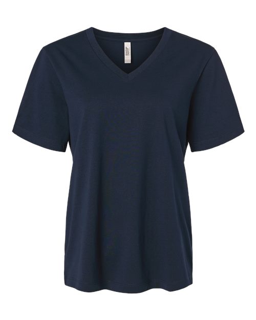 American Apparel Women's Midweight V-Neck Tee 58V2