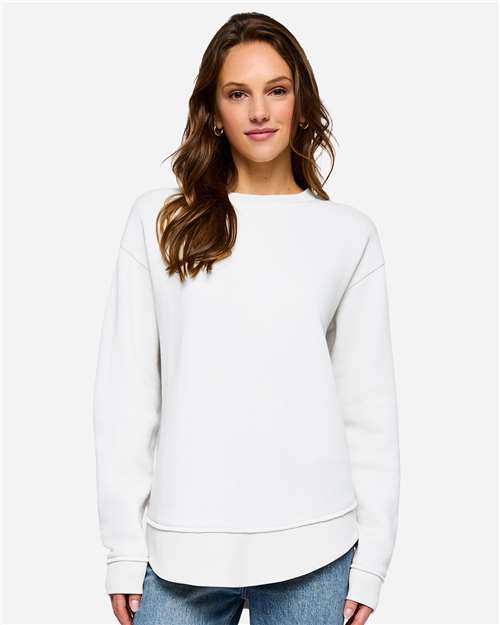 LAT Women's Weekend Crewneck Sweatshirt 3525
