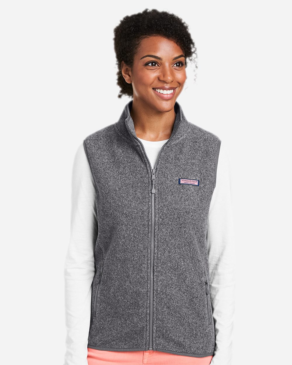 vineyard vines Women's Harbor Fleece Vest O001412