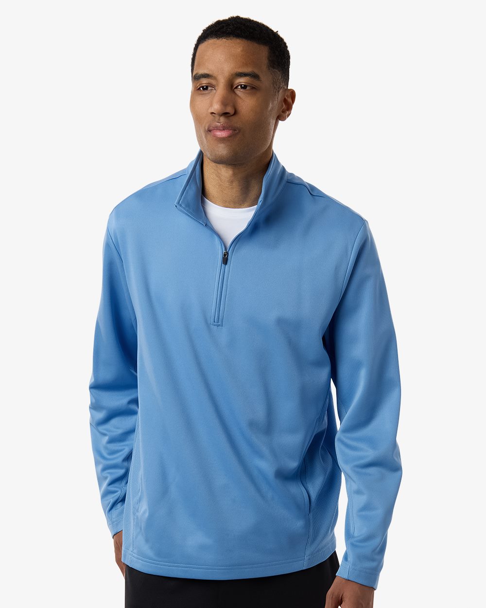 Team 365 Unisex Squad Cadet Quarter-Zip Tech Fleece Pullover TT401