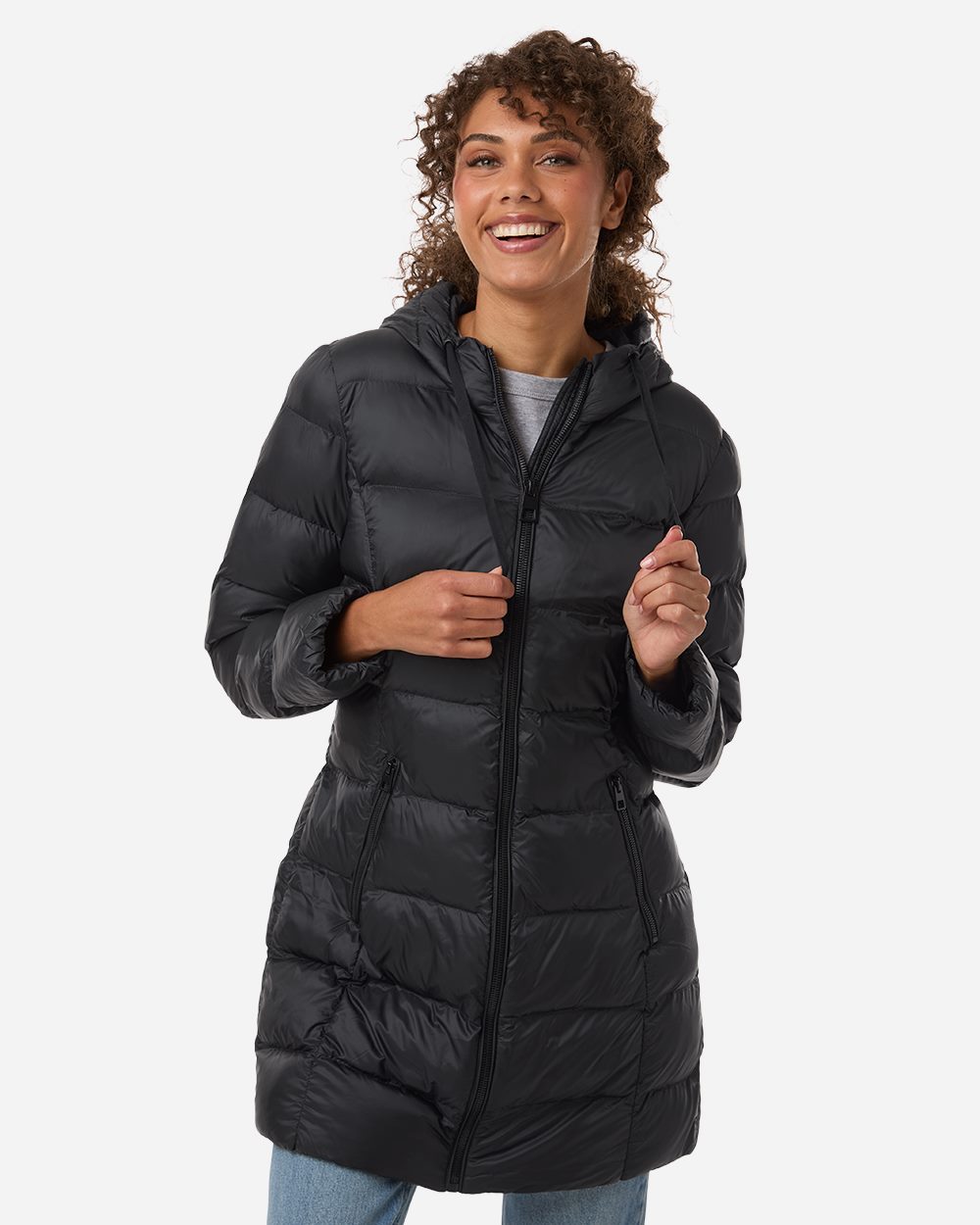 Weatherproof Women's Poly-filled 3/4 Length Coat W26720