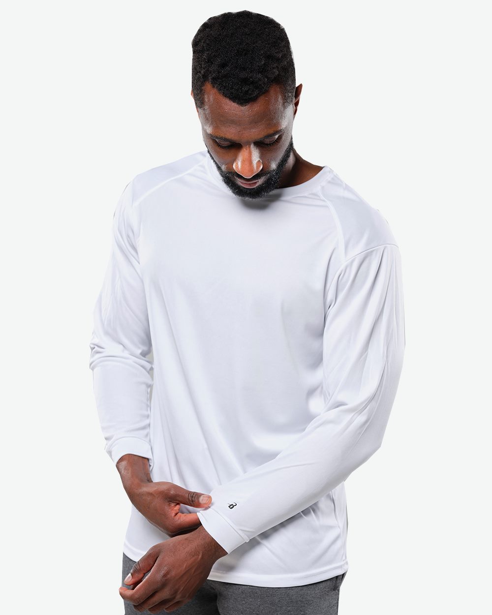 Badger Unisex B-Core Long Sleeve T-Shirt 4104