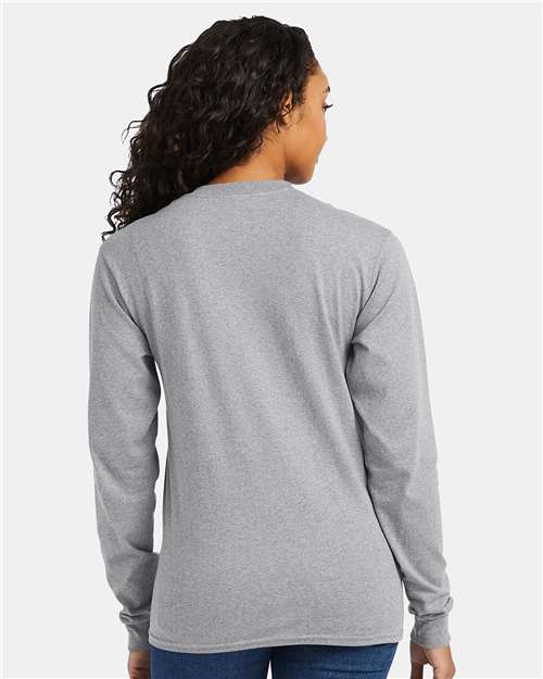 Hanes Unisex Essential-T Long Sleeve T-Shirt 5286
