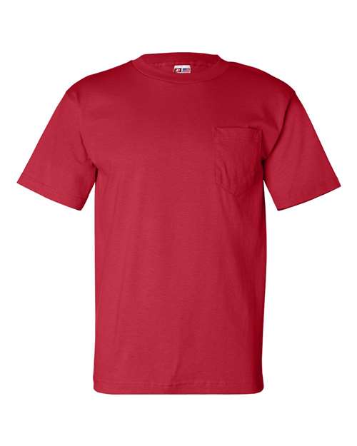 Bayside Unisex USA-Made Pocket T-Shirt 7100