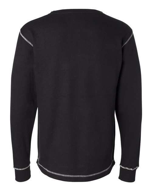 J. America Men's Vintage Thermal Long Sleeve T-Shirt 8238
