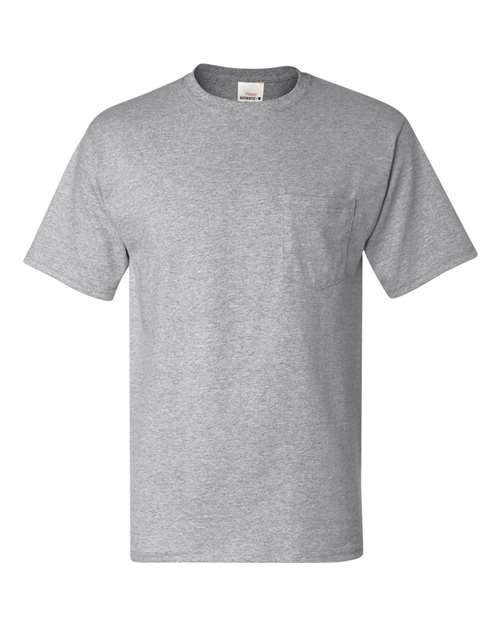 Hanes Unisex Authentic Pocket T-Shirt 5590