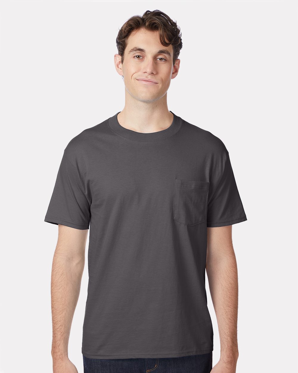 Hanes Unisex Beefy-T® Pocket T-Shirt 5190