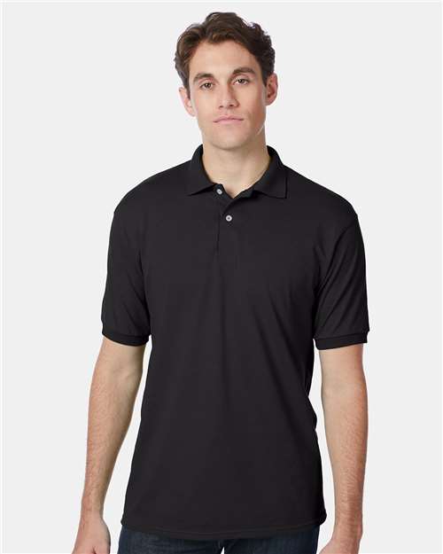 Hanes Unisex EcoSmart® Jersey Polo 054X