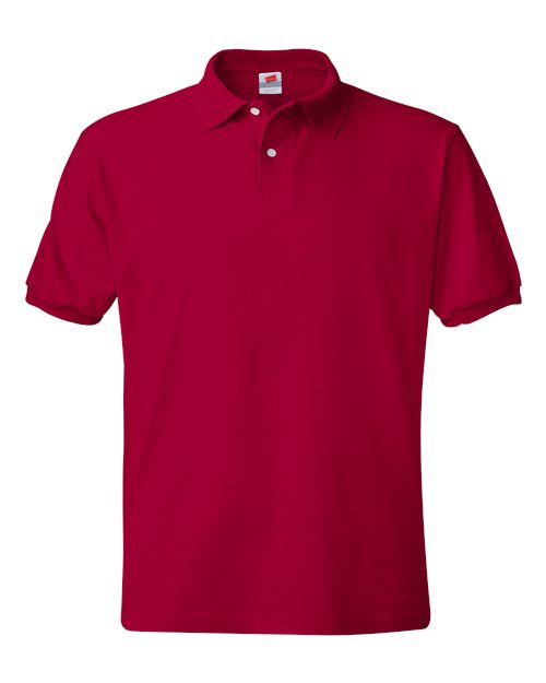 Hanes Unisex EcoSmart® Jersey Polo 054X