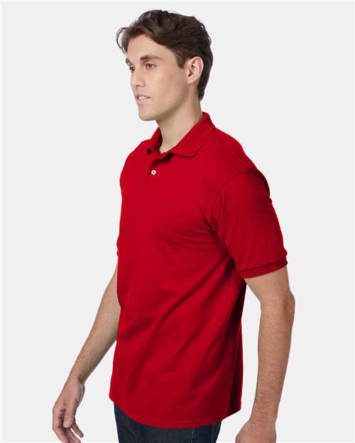 Hanes Unisex EcoSmart® Jersey Polo 054X