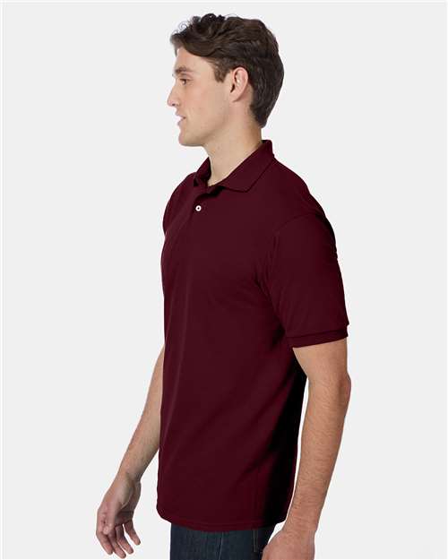 Hanes Unisex EcoSmart® Jersey Polo 054X