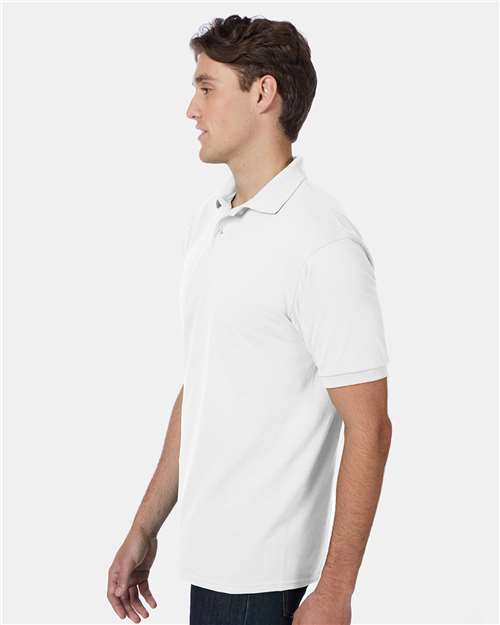 Hanes Unisex EcoSmart® Jersey Polo 054X