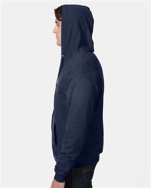 Hanes Unisex EcoSmart® Full-Zip Hooded Sweatshirt P180