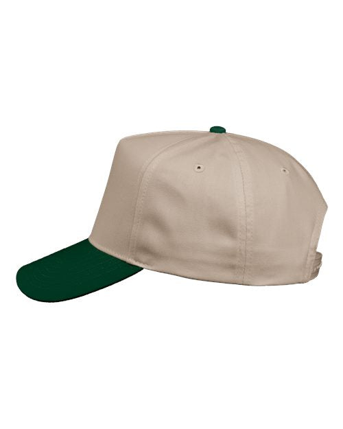 Valucap Five-Panel Twill Cap 8869