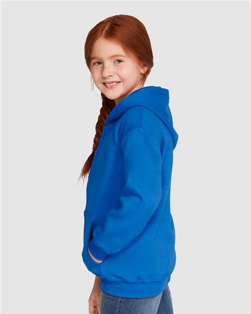 Gildan Youth Heavy Blend™ Full-Zip Hooded Sweatshirt 18600B