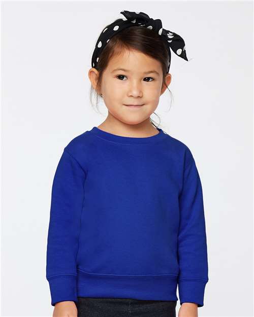 Rabbit Skins Toddler Fleece Crewneck Sweatshirt 3317
