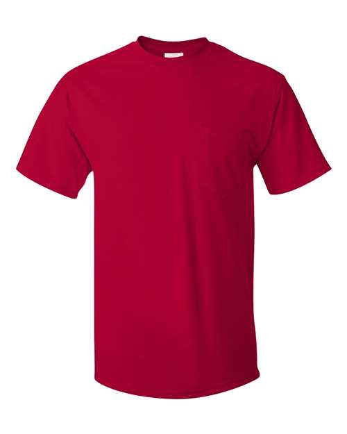 Hanes Unisex Authentic Pocket T-Shirt 5590