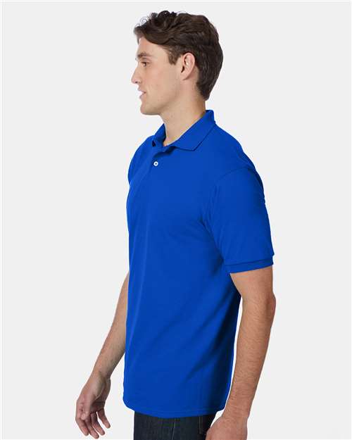 Hanes Unisex EcoSmart® Jersey Polo 054X