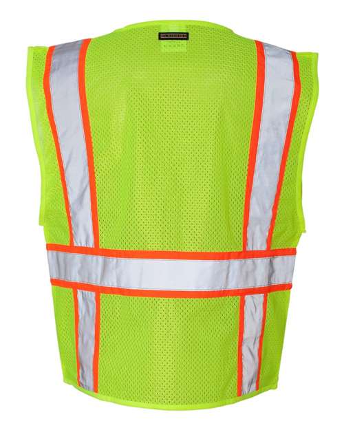 Kishigo Unisex Ultra-Cool™ Solid Front Vest with Mesh Back 1163-1164