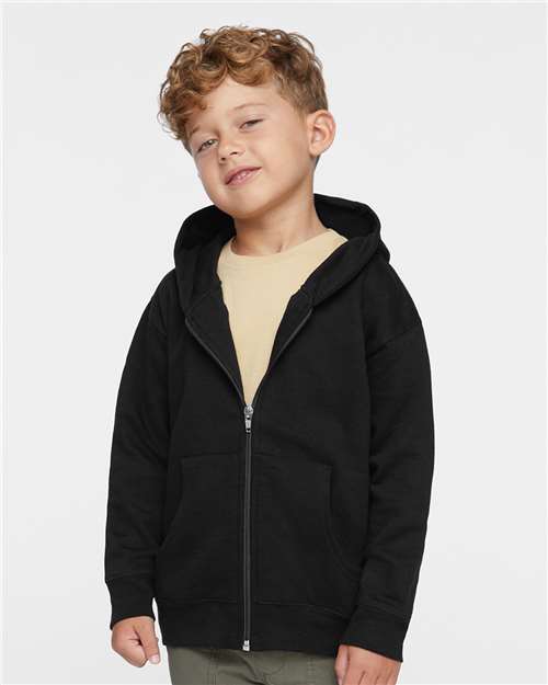 Rabbit Skins Toddler Full-Zip Fleece Hoodie Sweatshirt 3346