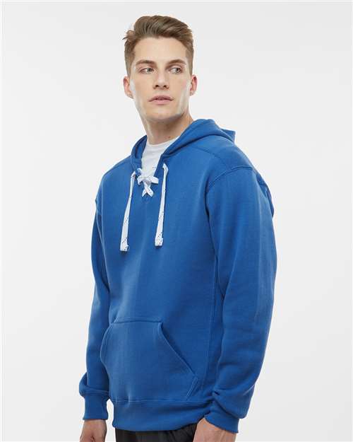 J. America Men's Sport Lace Hooded Sweatshirt 8830