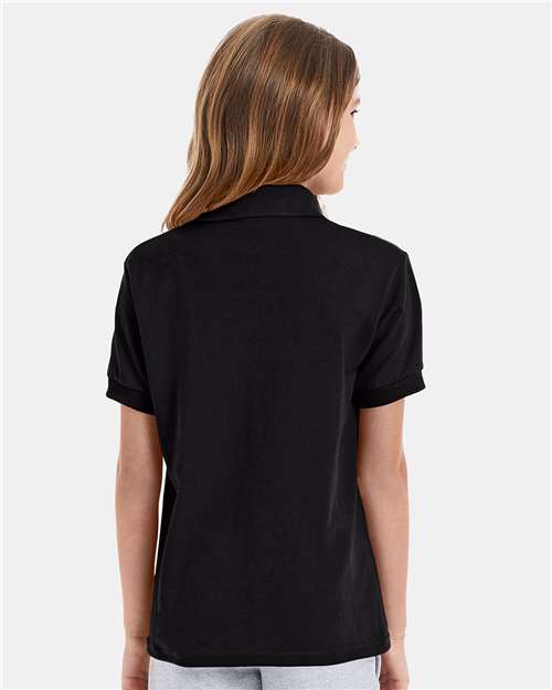 Hanes Youth EcoSmart® Jersey Polo 054Y