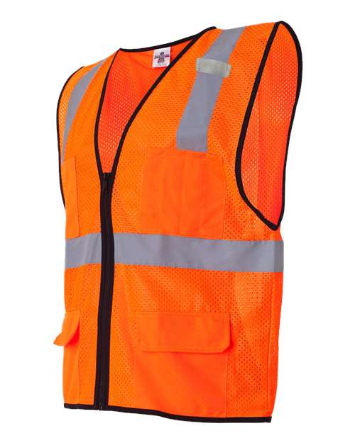 Kishigo Unisex Economy Mesh 6-Pocket Vest 1191-1192
