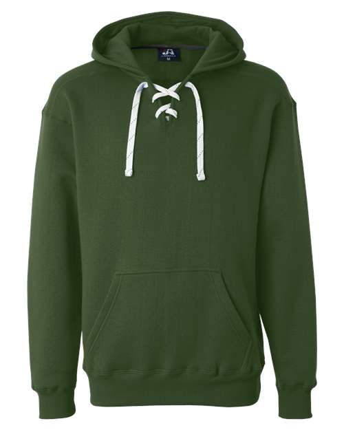 J. America Men's Sport Lace Hooded Sweatshirt 8830