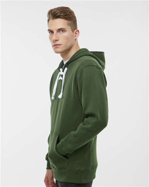 J. America Men's Sport Lace Hooded Sweatshirt 8830