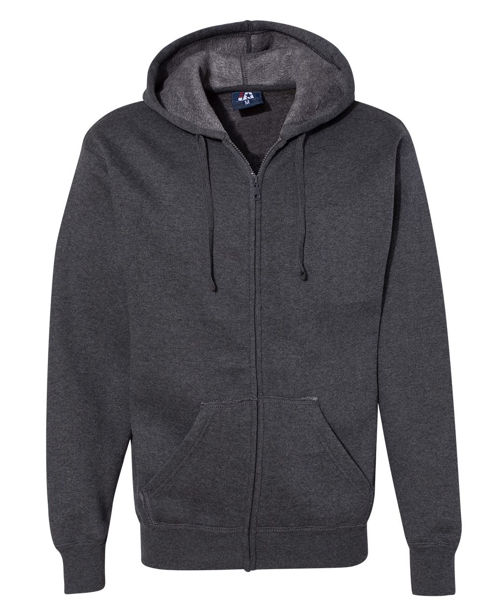 J. America Men's Premium Full-Zip Hooded Sweatshirt 8821