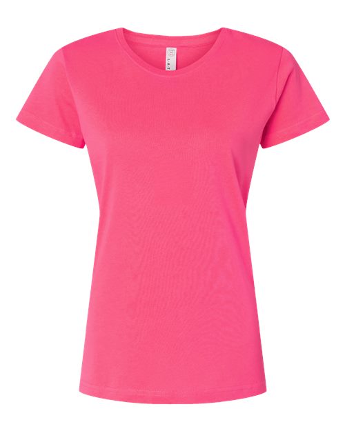 LAT Women's Fine Jersey Tee 3516
