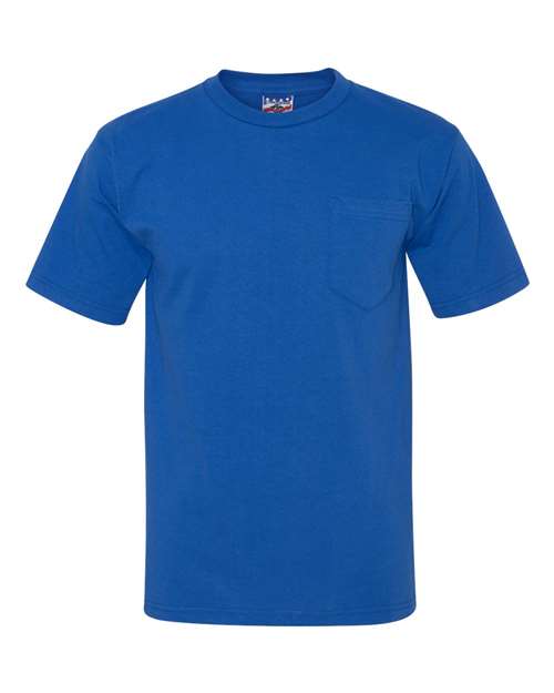 Bayside Unisex Union-Made Pocket T-Shirt 3015