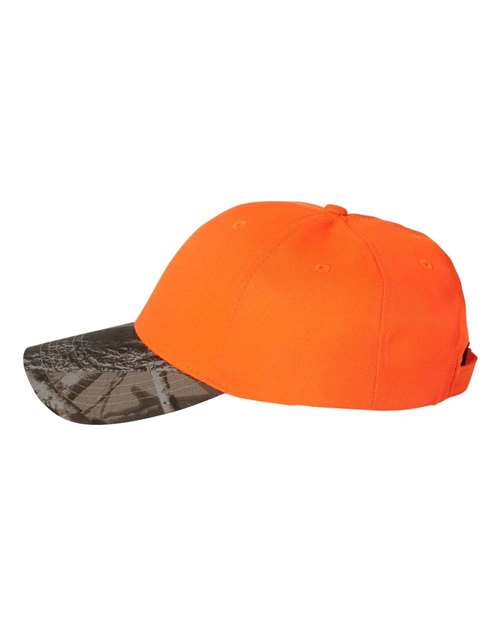Kati Solid Crown with Camo Bill Cap LC25