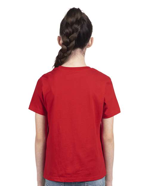 Next Level Youth Cotton Tee 3310