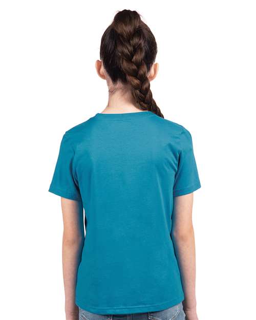 Next Level Youth Cotton Tee 3310