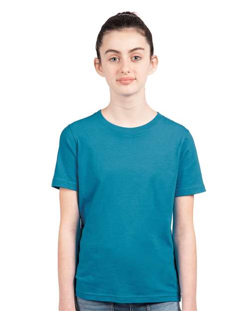 Next Level Youth Cotton Tee 3310