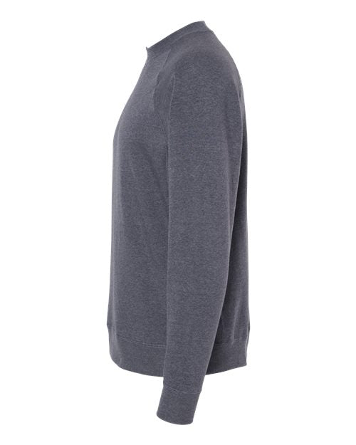 Independent Trading Co. Unisex Special Blend Raglan Crewneck Sweatshirt PRM30SBC
