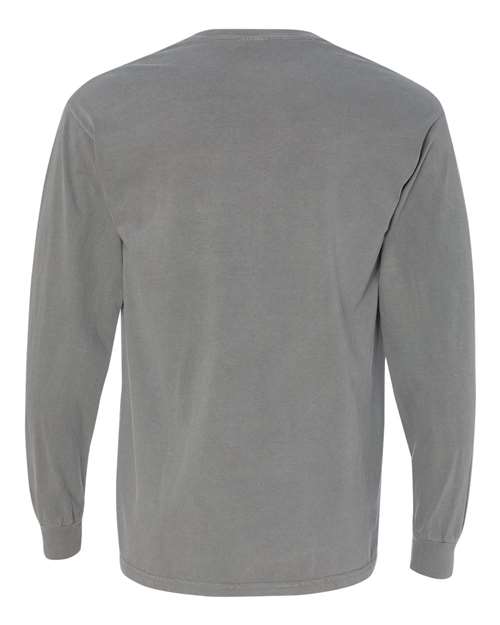 Comfort Colors Unisex Garment-Dyed Heavyweight Long Sleeve Pocket T-Shirt 4410