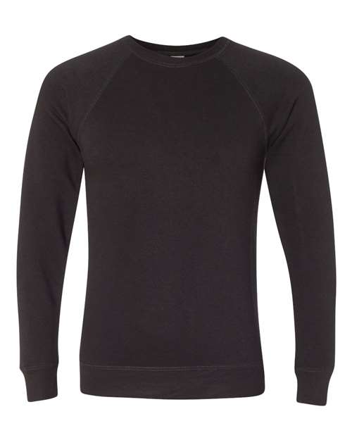 Independent Trading Co. Unisex Special Blend Raglan Crewneck Sweatshirt PRM30SBC